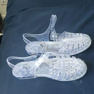 New Clear Jellies Size 9